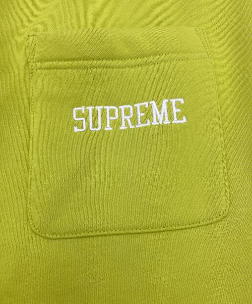 Champion（チャンピオン）Champion (チャンピオン) SUPREME (シュプリーム) スウェットパンツ 黄緑 サイズ:Mの古着・服飾アイテム