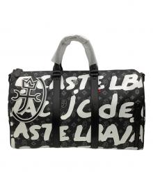 CASTELBAJAC（カステルバジャック）の古着「ボストンバッグ モノグラム 2WAYボストンバッグ 062301」｜ブラック