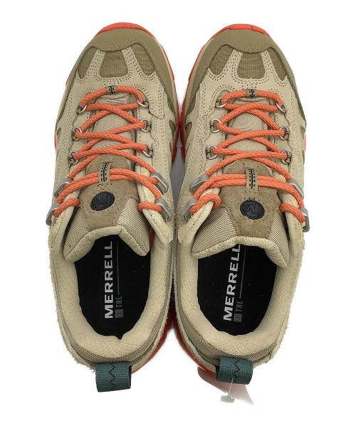MERRELL（メレル）MERRELL (メレル) スニーカー ベージュ×オレンジ サイズ:CM26の古着・服飾アイテム