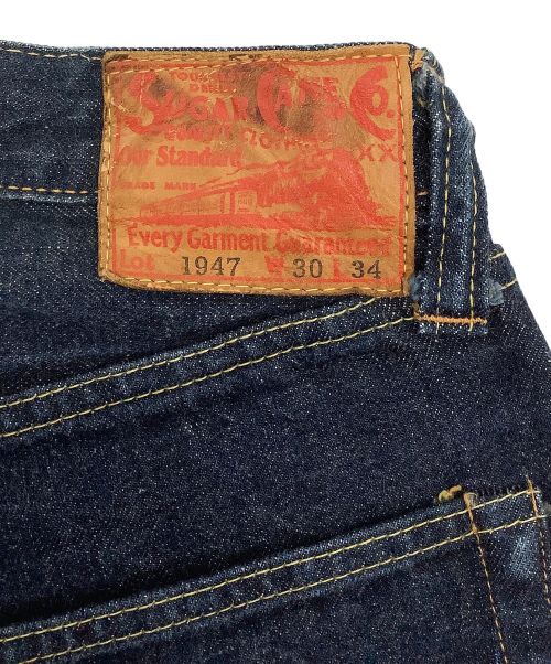 SUGAR CANE（シュガーケーン）SUGAR CANE (シュガーケーン) ストレートデニムパンツ インディゴ サイズ:W30の古着・服飾アイテム