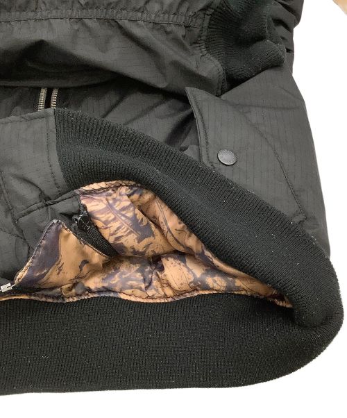 VANSON（バンソン）VANSON (バンソン) フライトジャケット ブラック サイズ:XLの古着・服飾アイテム