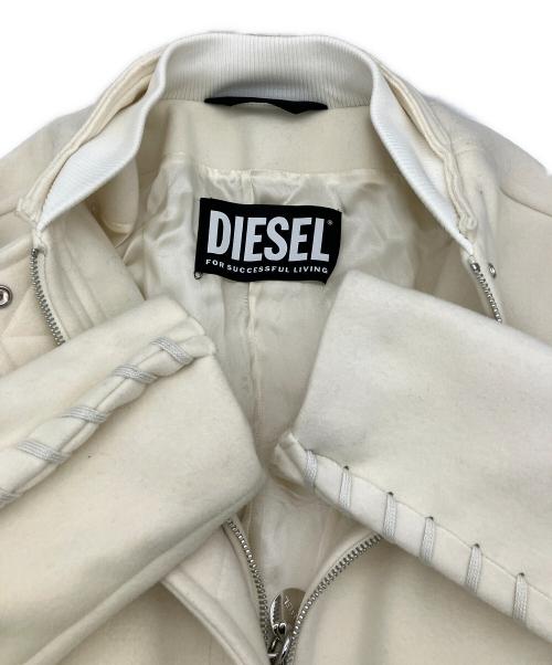 DIESEL（ディーゼル）DIESEL (ディーゼル) コート アイボリー サイズ:XSの古着・服飾アイテム