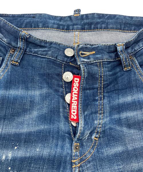 DSQUARED2（ディースクエアード）DSQUARED2 (ディースクエアード) スキニージーンズ インディゴ サイズ:Mの古着・服飾アイテム