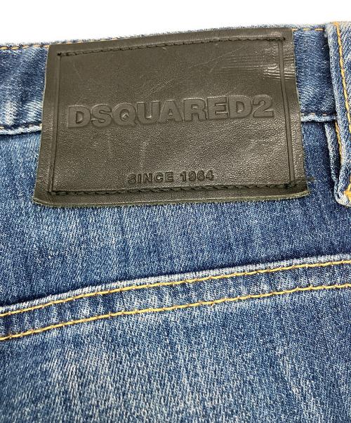 DSQUARED2（ディースクエアード）DSQUARED2 (ディースクエアード) スキニージーンズ インディゴ サイズ:Mの古着・服飾アイテム