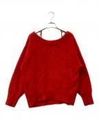 Snidelスナイデル）の古着「ニット」｜レッド