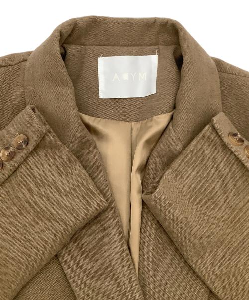 ACYM（アシーム）ACYM (アシーム) セットアップスーツ ベージュ サイズ:Ｆの古着・服飾アイテム