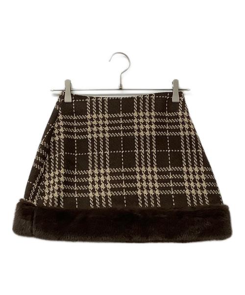 darich（ダーリッチ）darich (ダーリッチ) セットアップスーツ ブラウン×ベージュ サイズ:Freeの古着・服飾アイテム