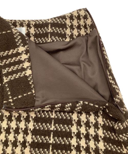 darich（ダーリッチ）darich (ダーリッチ) セットアップスーツ ブラウン×ベージュ サイズ:Freeの古着・服飾アイテム