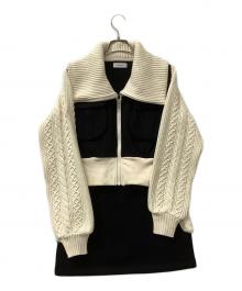 darich（ダーリッチ）の古着「セットアップ」｜ブラック×ホワイト