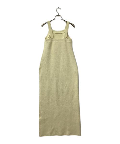 Snidel（スナイデル）Snidel (スナイデル) カシュクールカーディガンセットキャミワンピース イエロー サイズ:ONE SIZEの古着・服飾アイテム