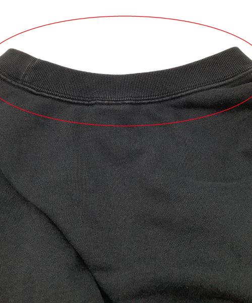 NIKE（ナイキ）NIKE (ナイキ) stussy (ステューシー) スウェット Washed NRG Fleece Crew Grey ブラック サイズ:XXLの古着・服飾アイテム