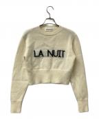 Lily Brownリリーブラウン）の古着「ニット」｜ベージュ