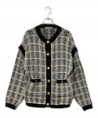 Snidelスナイデル）の古着「ジャケット」｜ホワイト×ブラック