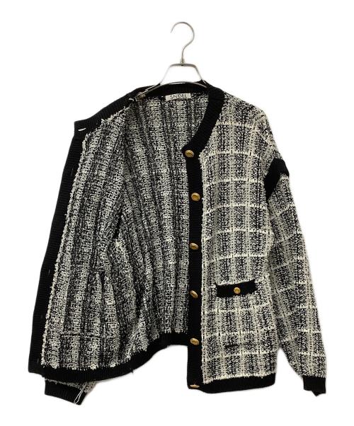 Snidel（スナイデル）Snidel (スナイデル) ジャケット ホワイト×ブラック サイズ:Fの古着・服飾アイテム
