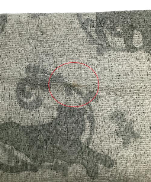 Salvatore Ferragamo（サルヴァトーレ フェラガモ）Salvatore Ferragamo (サルヴァトーレ フェラガモ) マフラー グリーンの古着・服飾アイテム