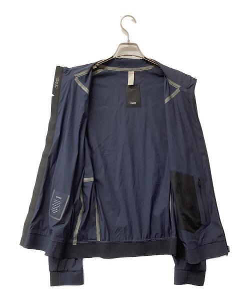 DUNO（デュノ）DUNO (デュノ) ジャケット ストレッチナイロンジップアップブルゾン ネイビー サイズ:48の古着・服飾アイテム