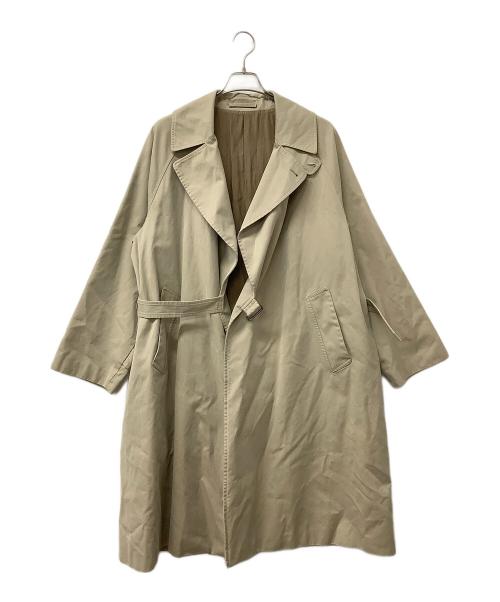 COMOLI（コモリ）COMOLI (コモリ) ウォッシュドタイロッケンコート ベージュ サイズ:2の古着・服飾アイテム