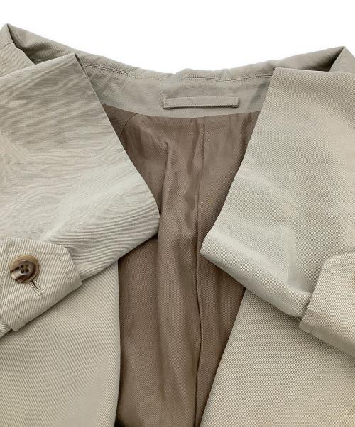 COMOLI（コモリ）COMOLI (コモリ) ウォッシュドタイロッケンコート ベージュ サイズ:2の古着・服飾アイテム