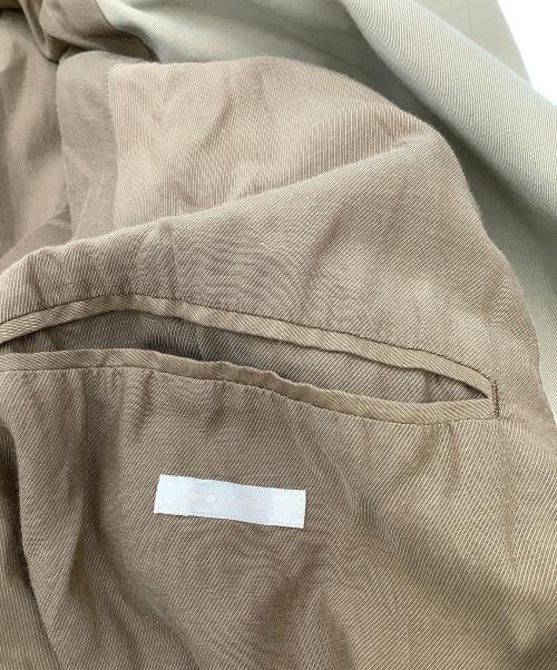 COMOLI（コモリ）COMOLI (コモリ) ウォッシュドタイロッケンコート ベージュ サイズ:2の古着・服飾アイテム
