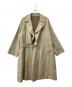 COMOLI（コモリ）の古着「ウォッシュドタイロッケンコート」｜ベージュ