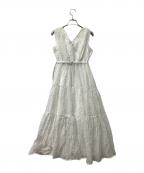 HER LIP TOハーリップトゥ）の古着「ノースリーブワンピース」｜ホワイト