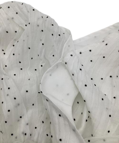 HER LIP TO（ハーリップトゥ）HER LIP TO (ハーリップトゥ) ノースリーブワンピース ホワイト サイズ:Sの古着・服飾アイテム