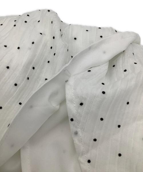 HER LIP TO（ハーリップトゥ）HER LIP TO (ハーリップトゥ) ノースリーブワンピース ホワイト サイズ:Sの古着・服飾アイテム