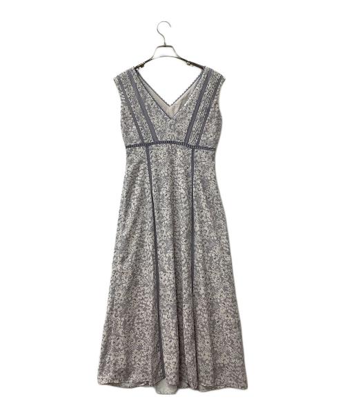 HER LIP TO（ハーリップトゥ）HER LIP TO (ハーリップトゥ) ノースリーブワンピース パープル サイズ:Sの古着・服飾アイテム