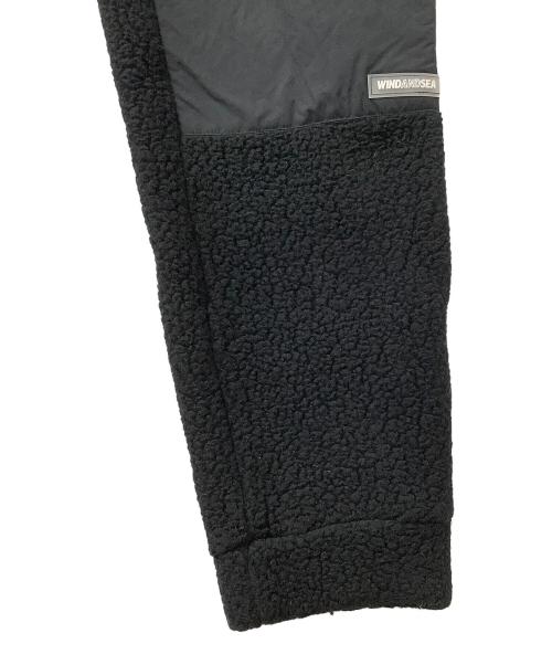 WIND AND SEA（ウィンダンシー）WIND AND SEA (ウィンダンシー) フリースボアパンツ ブラック サイズ:XLの古着・服飾アイテム