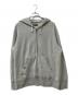 BROWN by 2-tacs（ブラウンバイツータックス）の古着「ジップパーカー」｜グレー