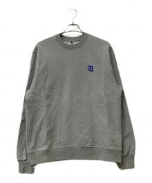 ADER error（アーダーエラー）の古着「クルーネックスウェット」｜グレー
