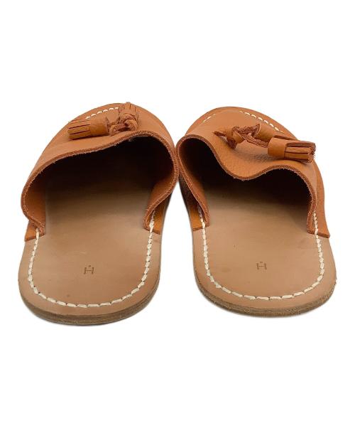 HENDER SCHEME（エンダースキーマ）HENDER SCHEME (エンダースキーマ) レザースリッパ サイズ:不明の古着・服飾アイテム