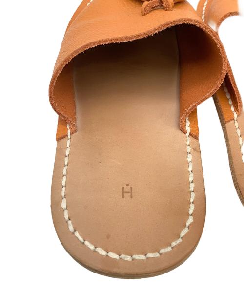 HENDER SCHEME（エンダースキーマ）HENDER SCHEME (エンダースキーマ) レザースリッパ サイズ:不明の古着・服飾アイテム