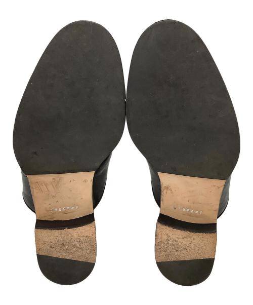 HENDER SCHEME（エンダースキーマ）HENDER SCHEME (エンダースキーマ) レザーサンダル サボ・クロッグサンダル ブラック サイズ:7の古着・服飾アイテム