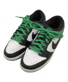 NIKE SB（ナイキエスビー）の古着「スニーカー Dunk Low Pro」｜ブラック×グリーン