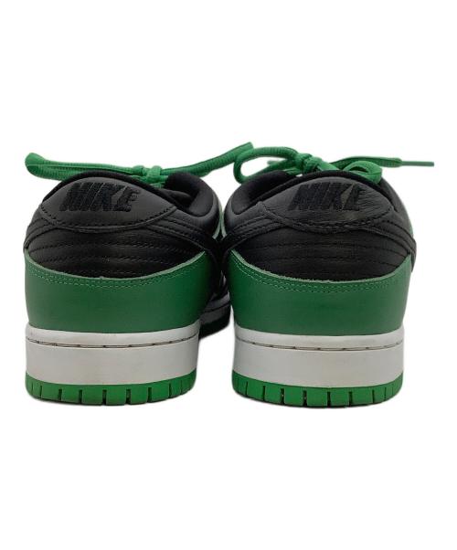 NIKE SB（ナイキエスビー）NIKE SB (ナイキエスビー) スニーカー Dunk Low Pro ブラック×グリーン サイズ:cm 27の古着・服飾アイテム