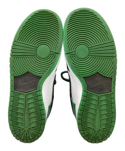 NIKE SB（ナイキエスビー）NIKE SB (ナイキエスビー) スニーカー Dunk Low Pro ブラック×グリーン サイズ:cm 27の古着・服飾アイテム