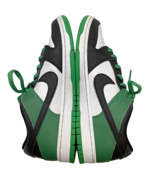 NIKE SB（ナイキエスビー）NIKE SB (ナイキエスビー) スニーカー Dunk Low Pro ブラック×グリーン サイズ:cm 27の古着・服飾アイテム