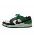 NIKE SB (ナイキエスビー) スニーカー Dunk Low Pro ブラック×グリーン サイズ:cm 27：11000円