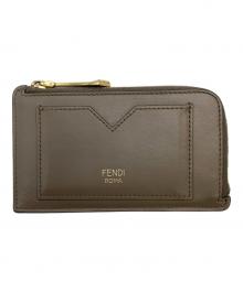 FENDI（フェンディ）の古着「カードケース FFダイヤモンド 8M0489」｜ベージュ