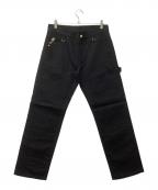 CarHartt×Mastermind JAPANカーハート×マスターマインド ジャパン）の古着「ダブルニーパンツ」｜ブラック