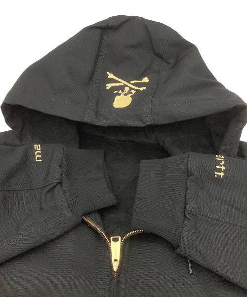 CarHartt（カーハート）CarHartt (カーハート) Mastermind JAPAN (マスターマインド ジャパン) アクティブジャケット ブラック サイズ:Mの古着・服飾アイテム