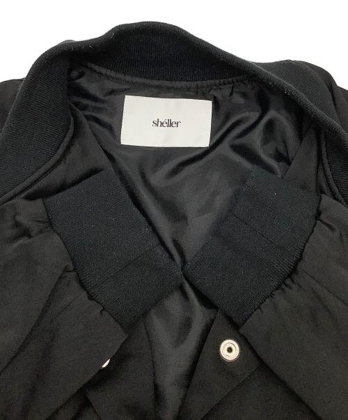 sheller（シェリエ）sheller (シェリエ) ブルゾン ブラック サイズ:Fの古着・服飾アイテム