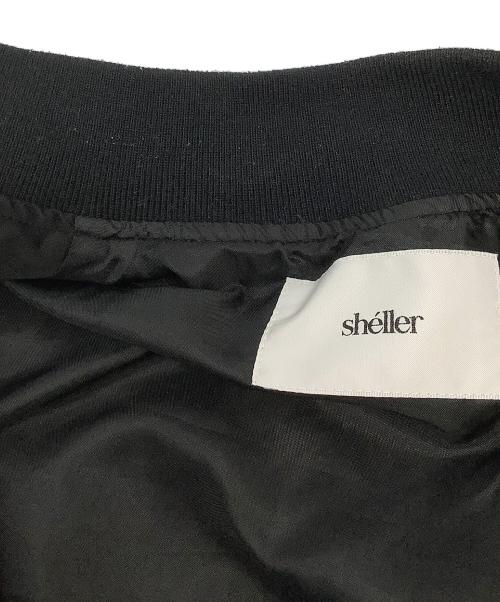 sheller（シェリエ）sheller (シェリエ) ブルゾン ブラック サイズ:Fの古着・服飾アイテム