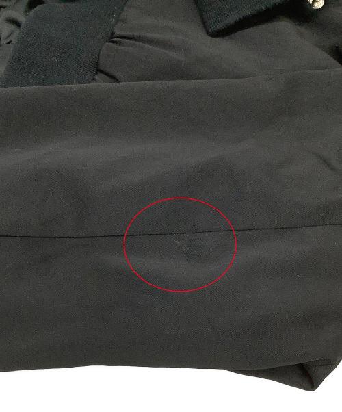 sheller（シェリエ）sheller (シェリエ) ブルゾン ブラック サイズ:Fの古着・服飾アイテム