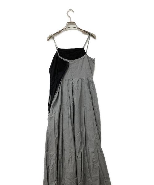 Snidel（スナイデル）Snidel (スナイデル) ファーライクニットベスト&キャミワンピ ブラックの古着・服飾アイテム