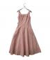 HER LIP TO（ハーリップトゥ）の古着「Catalina Back Ribbon Dress」｜ピンク
