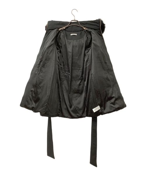 LIP SERVICE（リップサービス）LIP SERVICE (リップサービス) ボリュームファーフェイクダウンコート ブラック サイズ:Mの古着・服飾アイテム