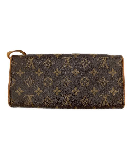 LOUIS VUITTON（ルイ ヴィトン）LOUIS VUITTON (ルイ ヴィトン) ポシェットツインGM モノグラム M51852 ブラウンの古着・服飾アイテム