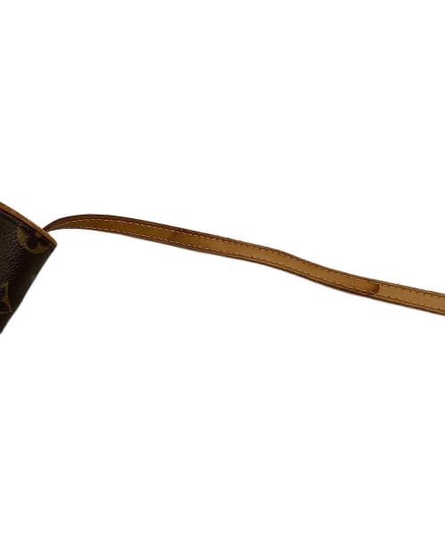 LOUIS VUITTON（ルイ ヴィトン）LOUIS VUITTON (ルイ ヴィトン) ポシェットツインGM モノグラム M51852 ブラウンの古着・服飾アイテム